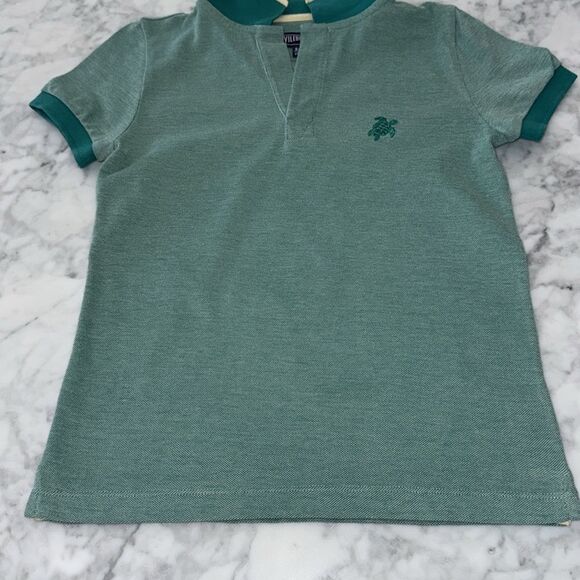 VILEBREQUIN BOYS COTTON PIQUE POLO SHIRT 8ANS - Picture 7 of 10